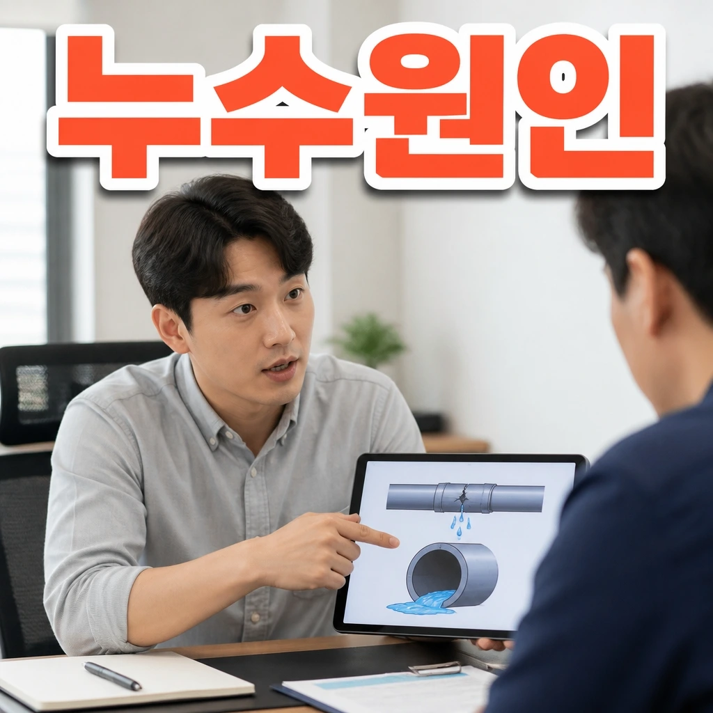 부산광역시 화장실수리비교 - 누수원인 관련 상담 안내 이미지