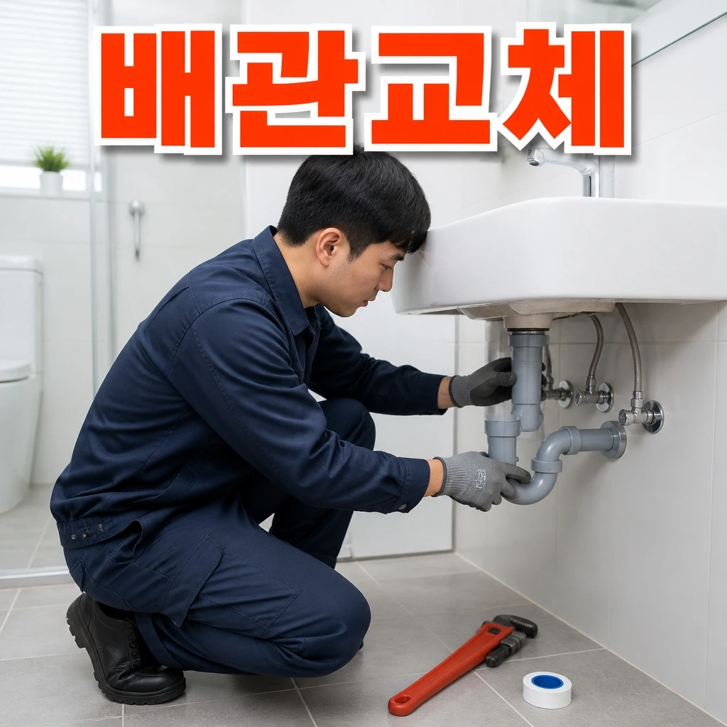 대구광역시 화장실수리비교 - 배관교체 관련 상담 안내 이미지
