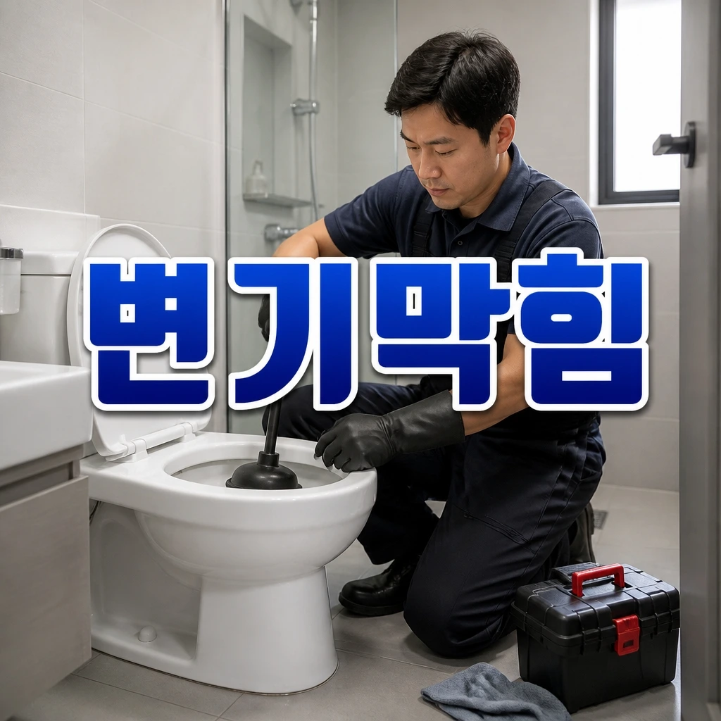 서울특별시 화장실수리비교 - 변기막힘 관련 상담 안내 이미지